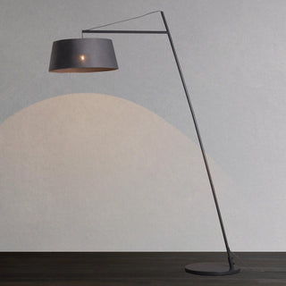 Fabric & Metal Floor Lamp