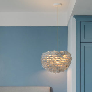 Feather Pendant Light Semicircle