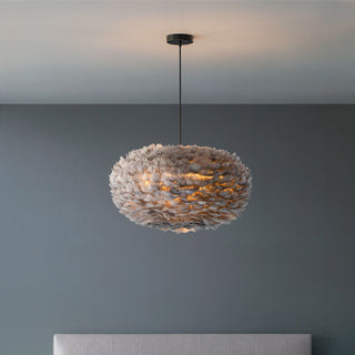 Feather Pendant Light Semicircle