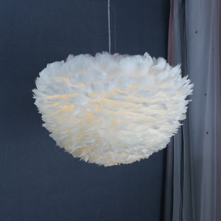 Feather Pendant Light Semicircle