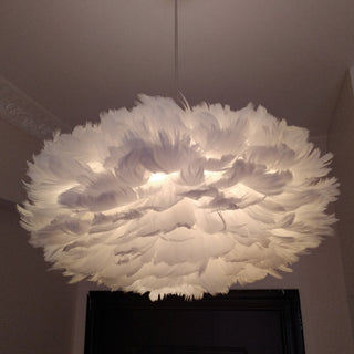 Feather Pendant Light Semicircle