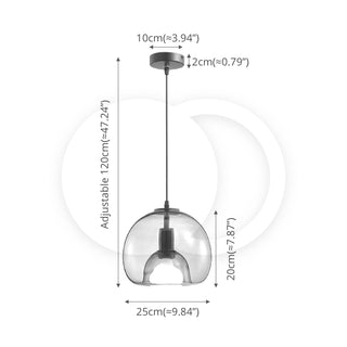 Retro Glass Pendant Light