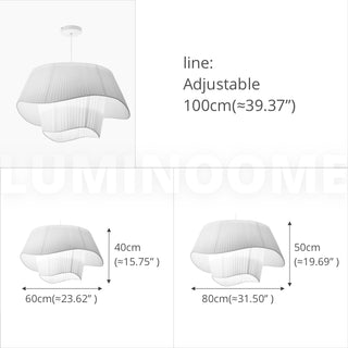 Artificial Fabric Pendant Light