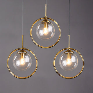 Magic Bean Glass Pendant Light, Ring