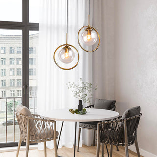 Magic Bean Glass Pendant Light, Ring