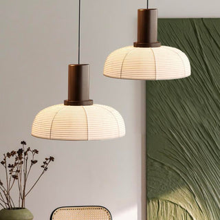 Gauze Fabric Pendant Light