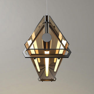 Industrial Style Linear Pendant Light