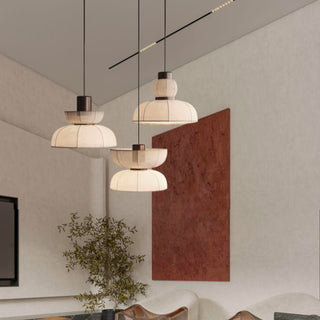 Gauze Fabric Pendant Light