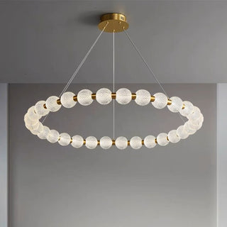 Glass Magic Bean Chandelier