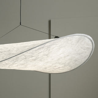 Tyvek Crisp Pendant Light, Artificial Fabric