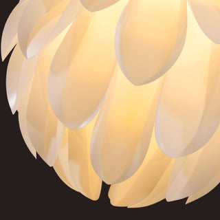 Pine Cone Cream Blossom Pendant Light