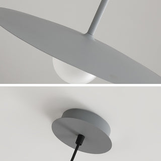 Minimalist Hat Shape Pendant Light, 3 Color & Size