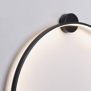 Minimalist Atmospheric Line Two-color Ring Wall Lamp