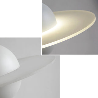 White Planet Halo Fantasy Pendant Light