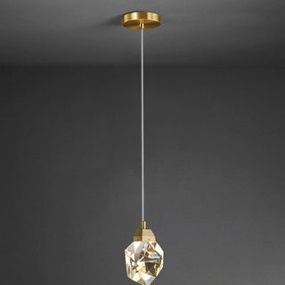 Diamond Shape Drop Cluster Pendant Light