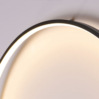 Minimalist Atmospheric Line Two-color Ring Wall Lamp