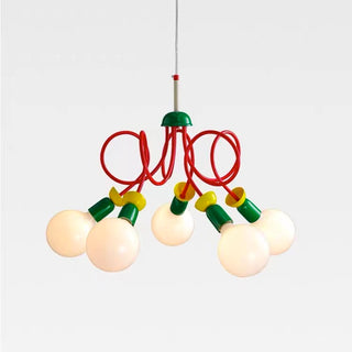 Creative Christmas Bulbs Chandelier, 2/3/5 Heads