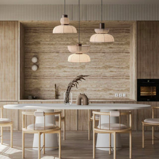 Gauze Fabric Pendant Light