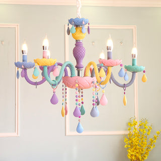 Colorful Cake Chandelier