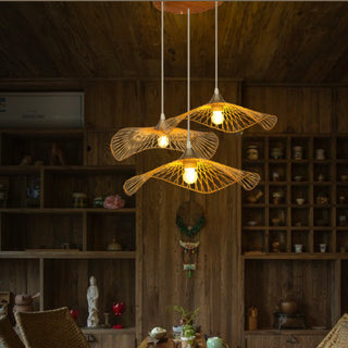 Rattan Pendant Light, 7 Size