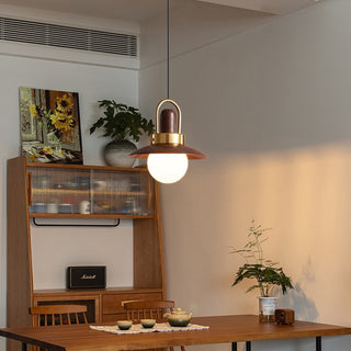 Wood Pendant Light