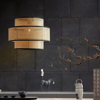 Rattan Pendant Light