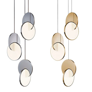 Double Circle Pendant Light