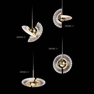 Entry Lux Post-modern Flying Saucer Creative Designer Pendant Light