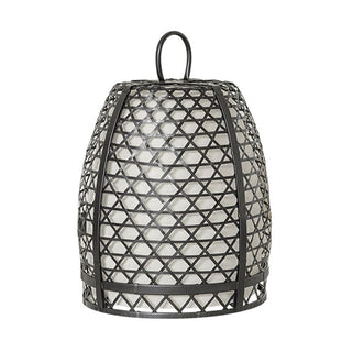 Cage Shaped Floor Lamp, Metal, 11"/14.5"/22"