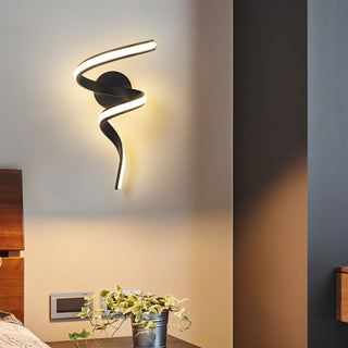 Curved Linear Wall Sconce