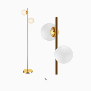 Simple Glass Ball Atmosphere Floor Lamp