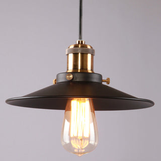 Industrial Black Pendant Light