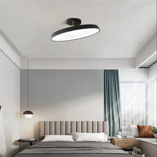 Simple Circular Creative Rotatable Ceiling Light,3 Color