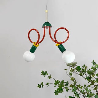 Creative Christmas Bulbs Chandelier, 2/3/5 Heads