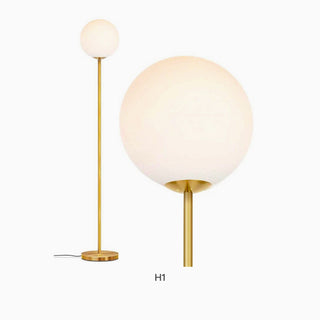 Simple Glass Ball Atmosphere Floor Lamp