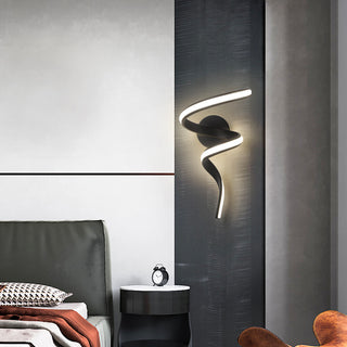 Curved Linear Wall Sconce