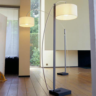 Art Minimalist Design Fabric Fishing Rod Floor Lamp