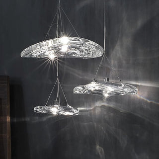 Cloud Shape Glass Pendant Light