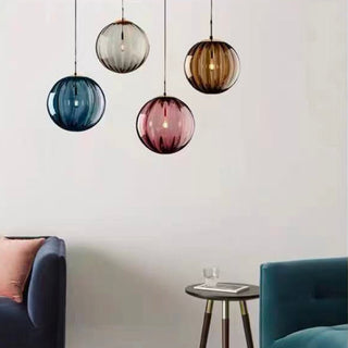 Water Ripple Cluster Pendant Light, 10 Morandi Color