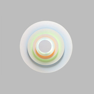 Colorful Ambient Light Wall Sconce