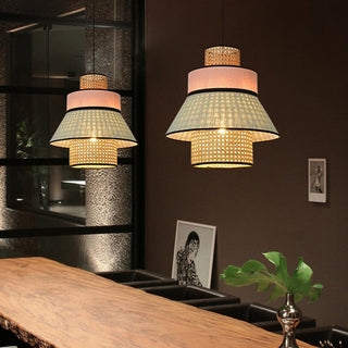 Rattan Pendant Light