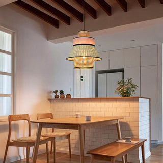 Rattan Pendant Light