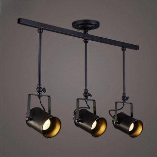 Adjustable Semi-Flush Mount Ceiling Light, 1/2/3/4 Heads