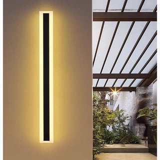 Minimalist Outdoor IP65 Waterproof Wall Lamp, Outer Glow